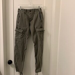 Men's Olive Cargo Pants